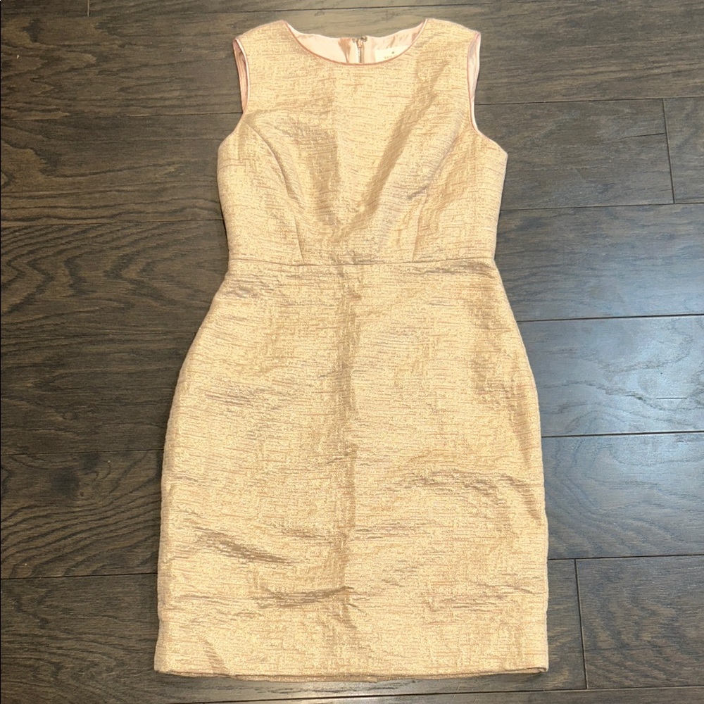 Kate Spade Elegant Gold Sleeveless Dress